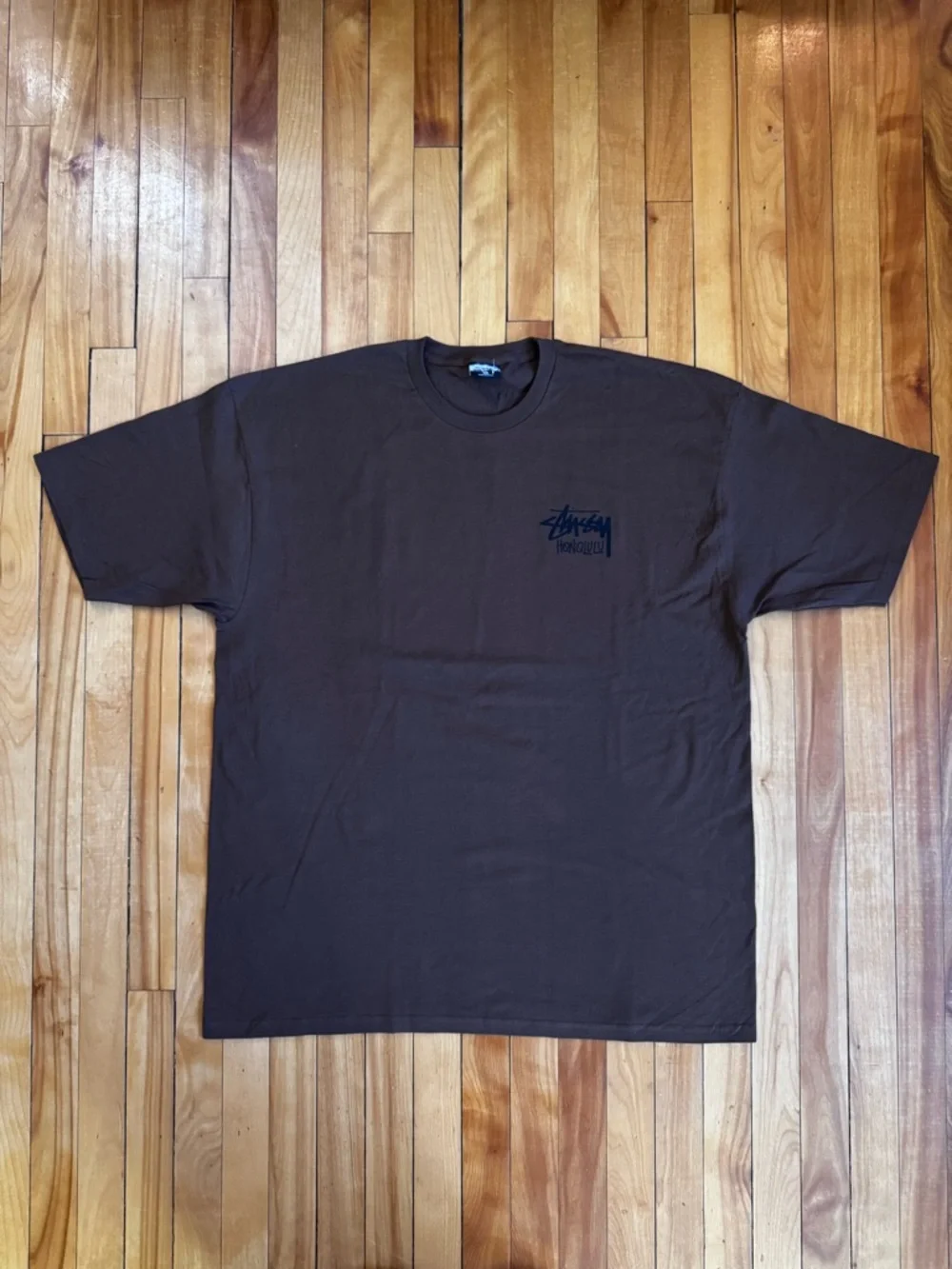 Size XXL - Stussy Honolulu Brown (NEW Cut-off tag) - Picture 2 of 7